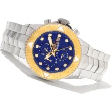 Invicta Men's Pro Diver Galaxy Quartz Chronograph Stainless Steel Bracelet Watch