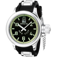 Invicta Watches Men's Russian Diver Black Rubber Black Rubber Black D