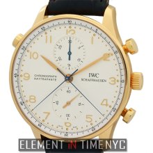 IWC Portuguese Collection Split Second Chronograph 18k Rose Gold