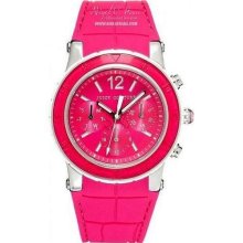 Juicy Couture Hrh Pink Dragon Fruit Chronograph Ladies Watch