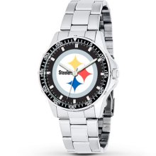 Kay Jewelers Men s NFL Watch Pittsburgh Steelers Stainless Steel- Men's Watches