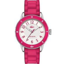 Lacoste 'Rio' Silicone Strap Watch, 40mm