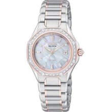 Ladies' Citizen Eco-Drive Signature Octavia Series Diamond and Mother-of-Pearl Watch (Model: EW2096-57D) miscellaneous
