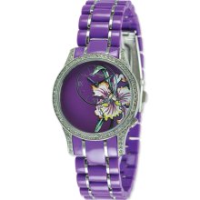 Ladies Ed Hardy Jazmine Purple Watch
