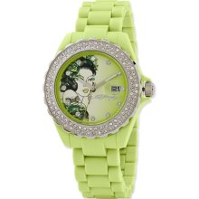 Ladies Ed Hardy Roxxy Lime Green Watch