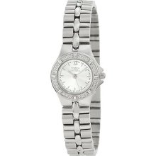 Ladies Invicta 0135 Wildflower Silver Dial Petite Swiss Quartz Watch