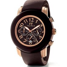 Ladies' Urban Spin Brown & Rose Gold Watch