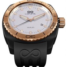 LAPIZTA Amur Ladies Sport Watch â€“ Black & Rose Gold L26.2102