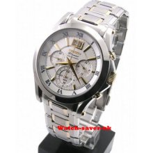 Latest Seiko Premier Chronograph Watch Spc058 Spc058p1
