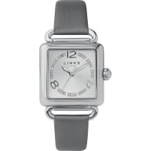 Links of London Driver Silver White Sapphire Watch