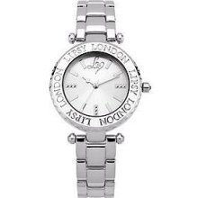 Lipsy Silver Bracelet Strap Ladies Quartz Watch Lp042