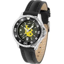 Long Beach State 49ers Womens Leather Anochrome Watch
