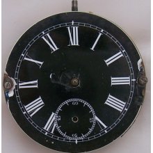 Longines Pocket Watch Movement & Dial 44,5 Mm. In Diameter Balance Broken