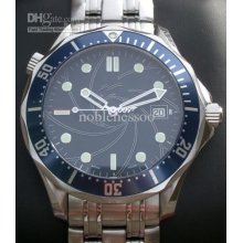 Luxury Men Professional Blue James Bond 007 Automatic Planet Ocean W