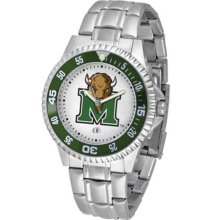 Marshall Thundering Herd Mens Steel Bandwrist Watch