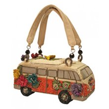 MARY FRANCES Get On The Bus Handbag