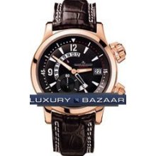 Master Compressor Dualmatic (18kt RG/ Black / Leather)