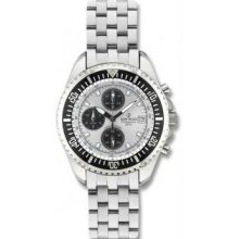 Menandamp;apos;s Chronograph Silver Dial - Watch