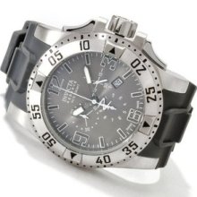 Men's 1414 Reserve Excursion Chronograph Silver Grey Dial Grey