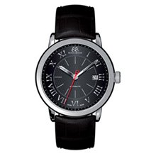 Men's 88 RUE DU RHONE Automatic Watch with Black Dial (Model: