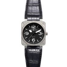 Men's Bell & Ross BR 01-92 Top Diamonds Black Watch
