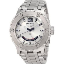 Mens Invicta 1584 Reserve Retrograde Stainless Steel Swiss Made Watch