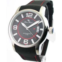 Mens Lucien Piccard Rubber Date Watch 28163RD
