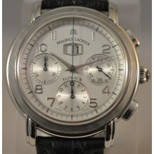 Mens Maurice Lacroix Flyback Chronograph Automatic Valjoux 7750 Swiss Made Watch