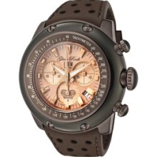 Men's Miami Chronograph Rose Gold Dial Brown
