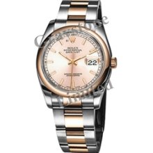 Men's Rolex Oyster Perpetual Datejust Watch - 116201_RoseIO