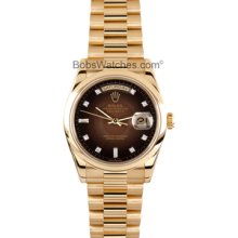 Men's Rolex President Gold Day-Date 118208
