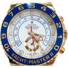 Mens Rolex Yacht-Master II Yellow Gold 116688 Diamond Watch Collection