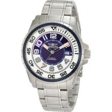 Men's Specialty Automatic Professional Stainless Steel Case and Bracelet White a