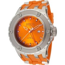Men's Subaqua/Reserve GMT Orange Dial Orange Polyurethane ...