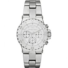 Michael Kors Small Bel Aire Chronograph Silver-tone Ladies Watch MK5498