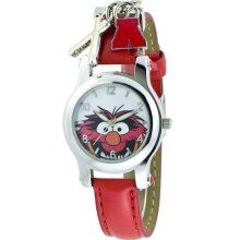 Muppets Animal Red Strap Charm Watch at JCPenney