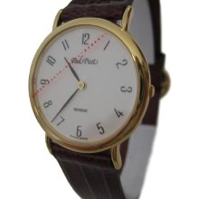 New old stock quartz Paul Picot 5194 1684 2 gold plated slim Swiss watch