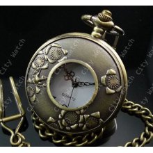 New Vintage Design Pocket Watch Sweater Chain Watch