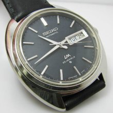 Nice & Rare Vintage Seiko Lm 5606-7150 Automatic Kanji Gs Style.