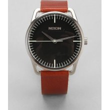 Nixon Mellor Leather Watch : Black One Size M_acc_watches