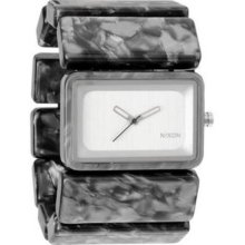 Nixon The Vega Grey Granite Bracelet Womens Watch A726-039