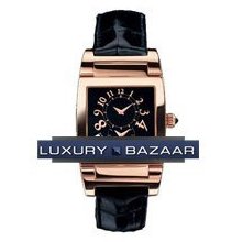 No Uno Dual Time (PG / Black / Leather)