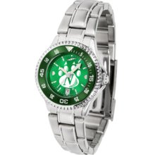 Northwest Missouri State Bearcats Competitor AnoChrome Ladies Watch with Steel Band and Colored Bezel
