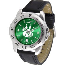 NW Missouri State Bearcats Leather Band AnoChrome-Men's Watch