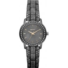 NY8684 DKNY Ladies Essentials and Glitz Grey Watch