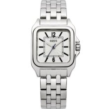 Oasis Women's Quartz Watch With Silver Dial Analogue Display And Silver Stainless Steel Plated Bracelet B1278