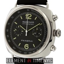 Officine Panerai Radiomir Collection Radiomir Chronograph 45mm Stainless Steel Black Dial