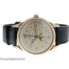 Omega Vintage Pink Gold Filled Mens Watch Shipped From London,uk, Contact Us
