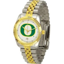 Oregon Ducks UO Mens Steel Executive Watch