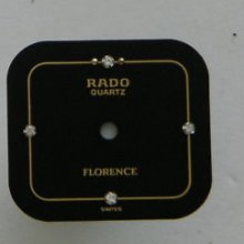 Original Rado Florence Diamonds Watch Dial